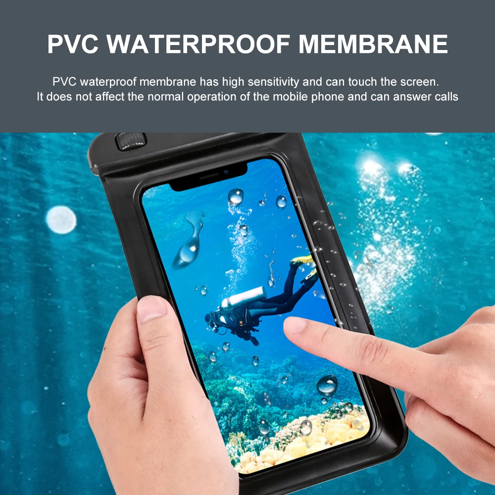 Waterproof bag swimming bag dry bag universal phone pouch