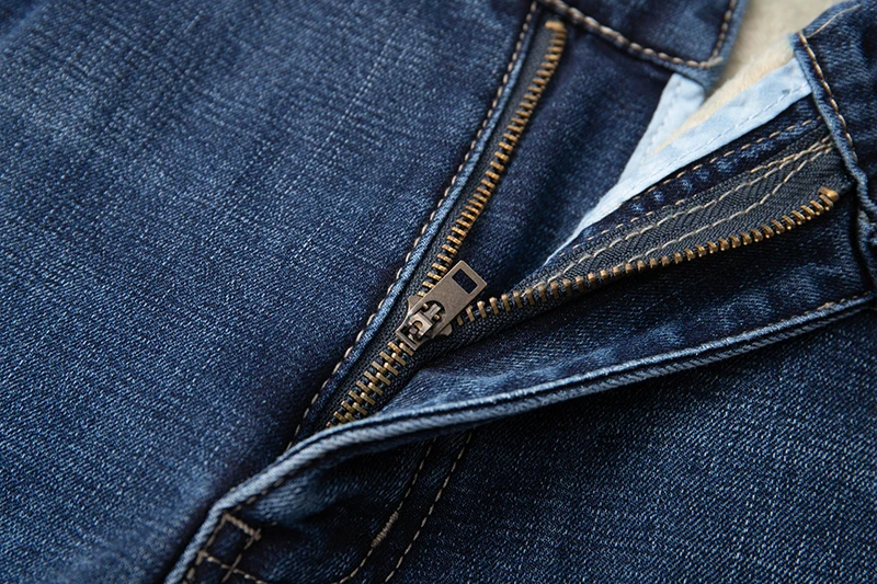 KSTUN 2024 Men Warm Jeans Thicken