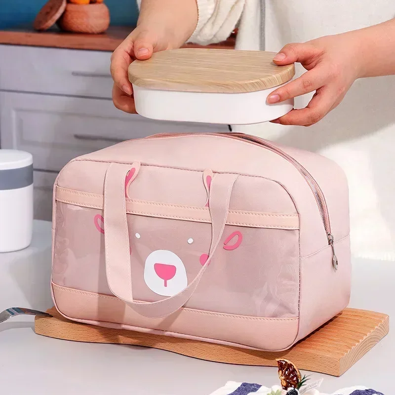 Insulated Baby Lunch Bag Cartoon Design Cooler