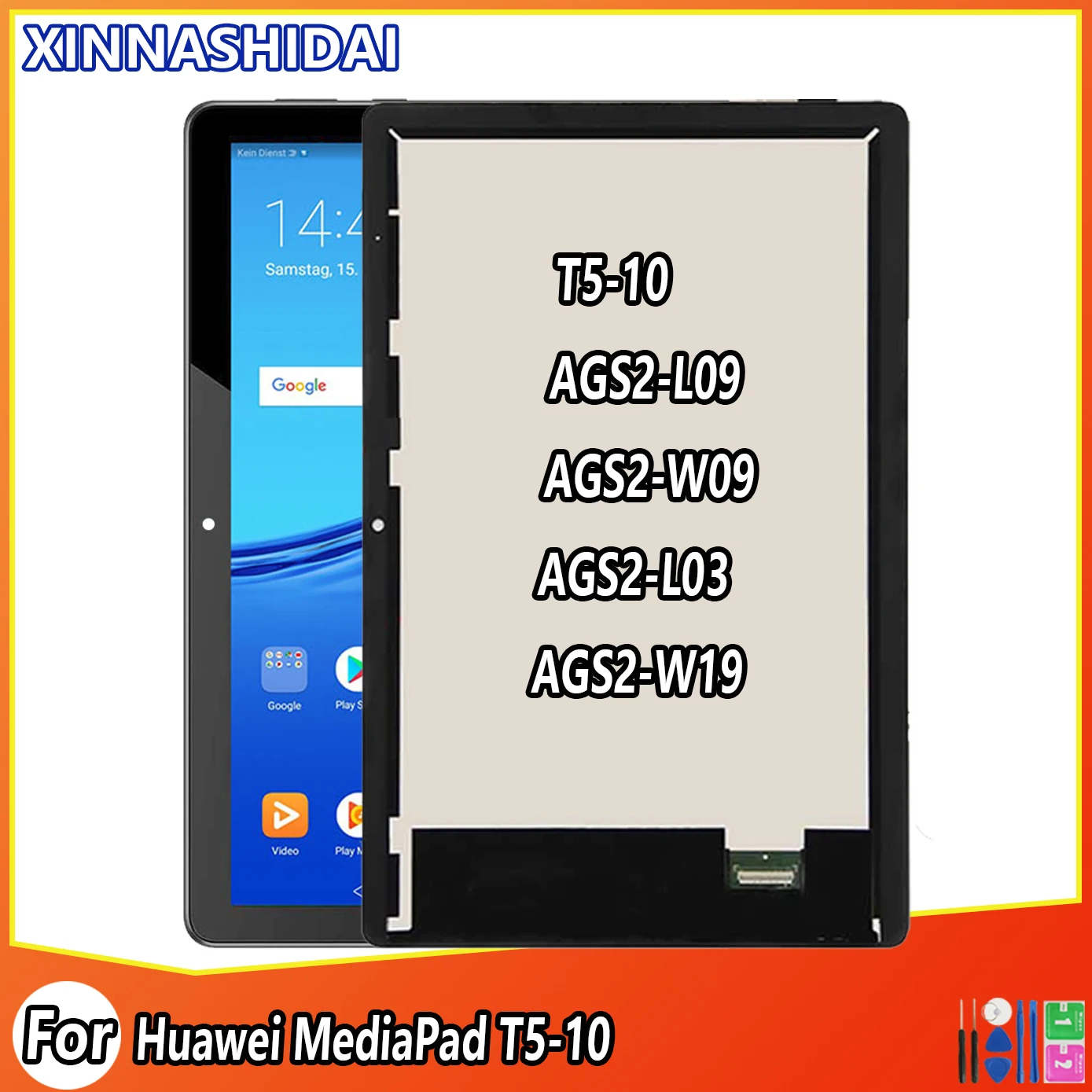 Lcd 10.1" Display For Huawei Mediapad T5 Ags2l09 Ags2w09 Ags2l03