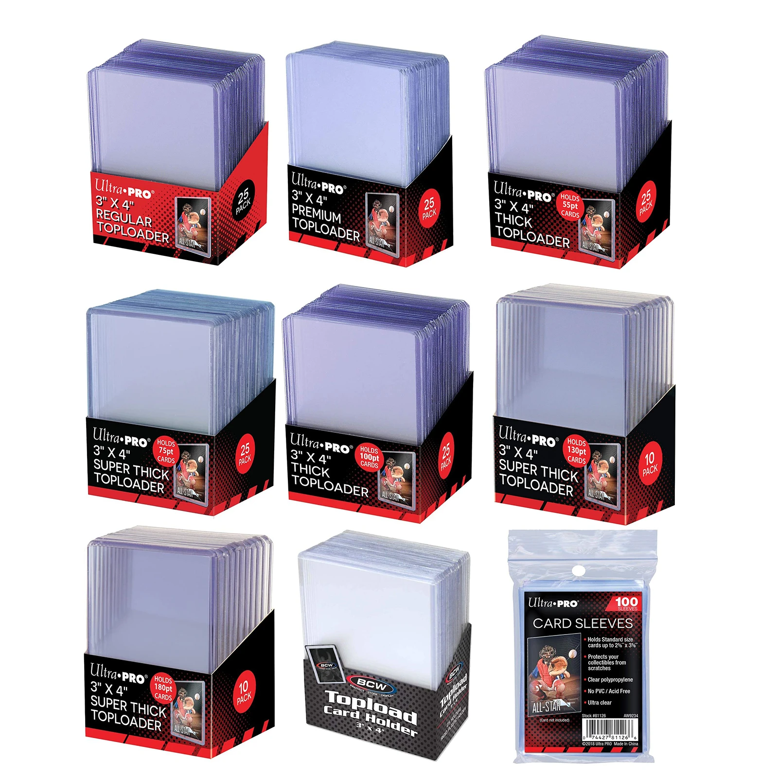 Baseball Card Top Loaders Basketball Card Toploader Toploader Ultra