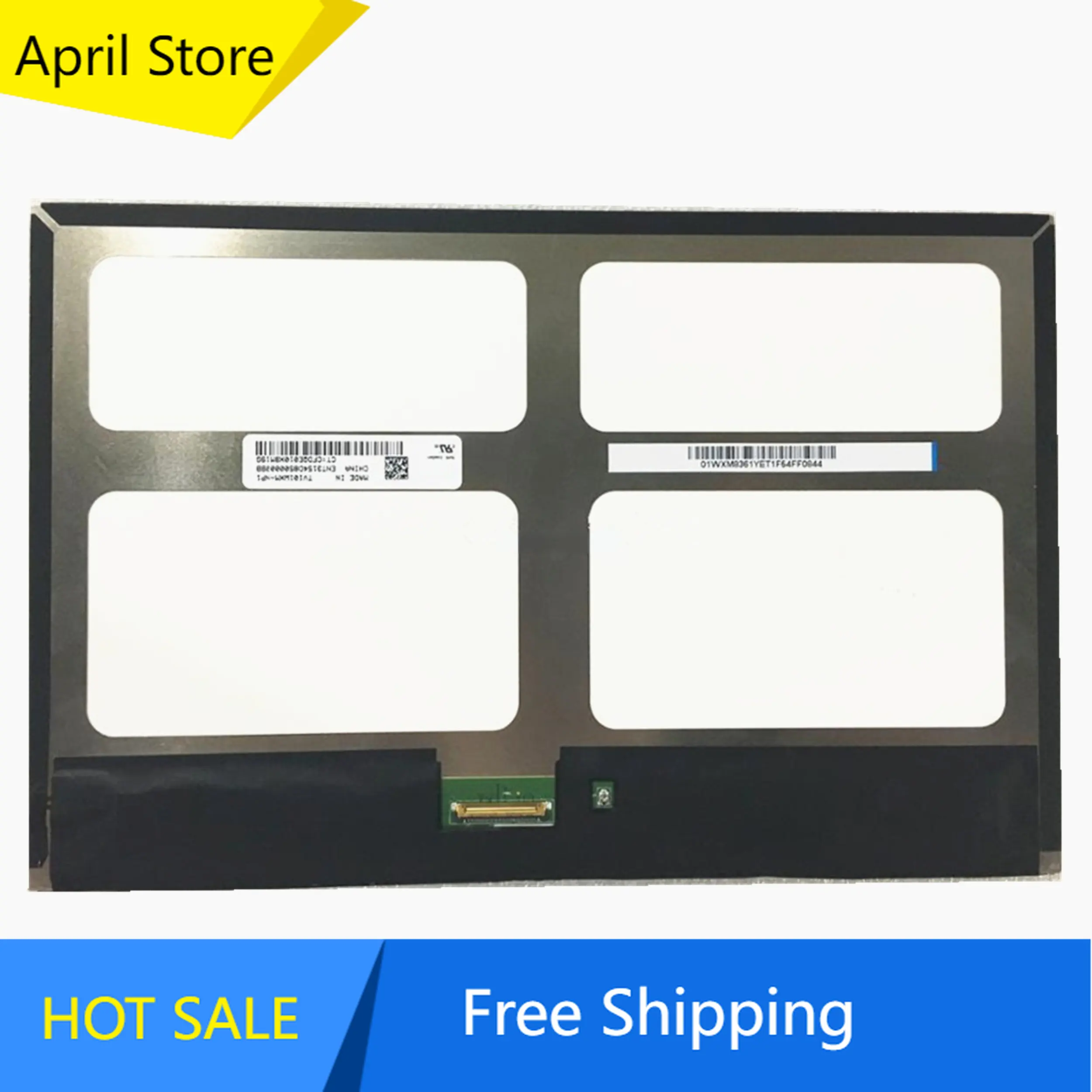 

Free shipping TV101WXM-NP1 B101EAN01.8 10.1'' Laptop Lcd Screen 1280*800 EDP 30pin
