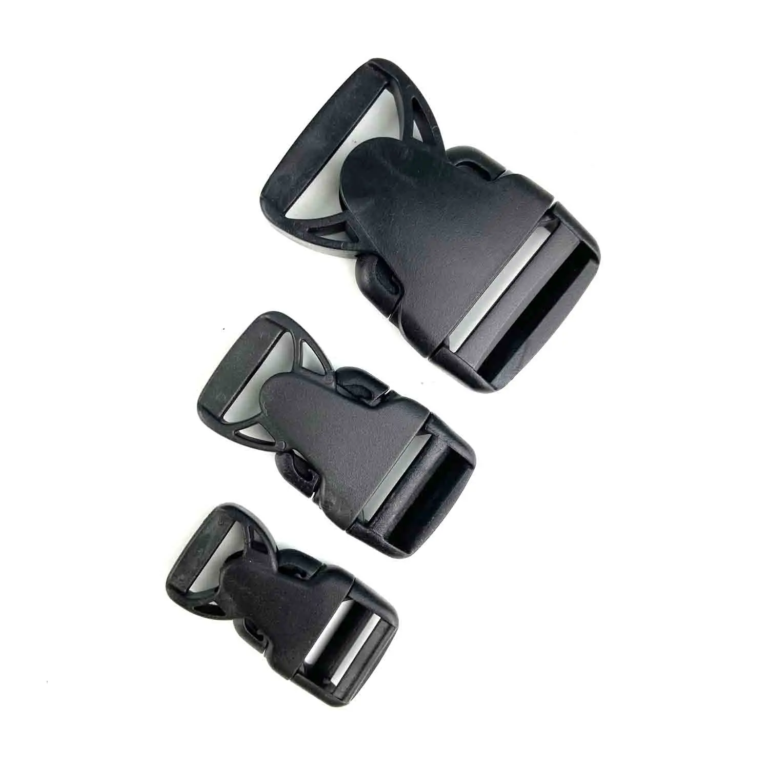 20 Pcs Quick Side Release Plastic Buckle Clips Snaps Dual