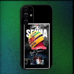 Ayrton Senna Racing Legend Phone Case - Sleek Black Cover - Samsung S21Ultra (Z1)