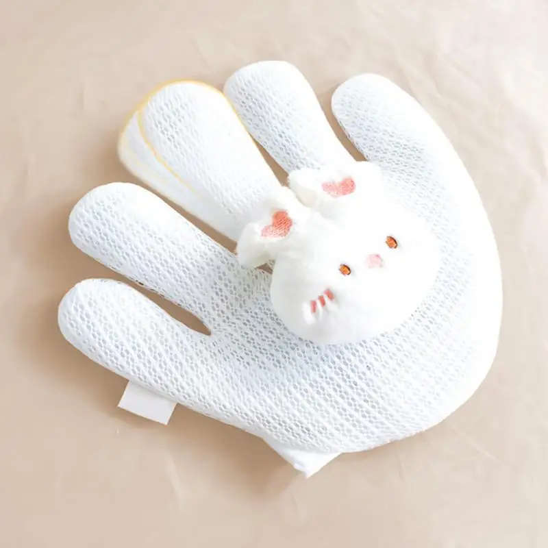 Soothing Pillow Hand Shaped Bear Charm Aid Toddler Sleeping Palm Automatic Anti-bloating Anti-Startle Electric Red Bean Filling baby pillow,baby safety pillow,baby sleep aid