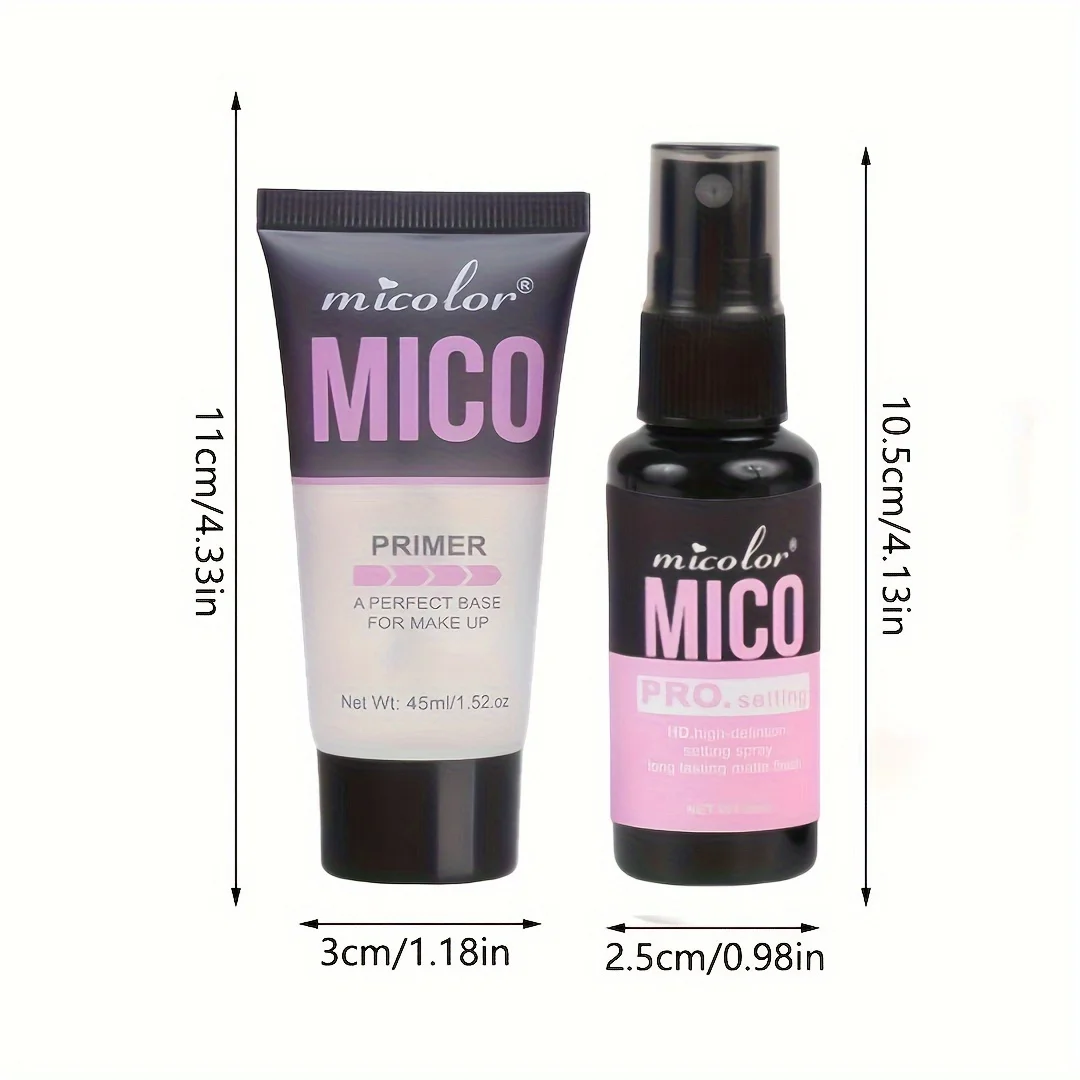 Primer Setter Set Makeup Long-lasting Makeup Enhance Color Fits Long-lasting Effective Tools