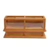 1:12 Simulation Display Cabinet Mini Wooden Furniture Dollhouse For Doll Lovers Collection Dollhouse Decoration Furniture 1