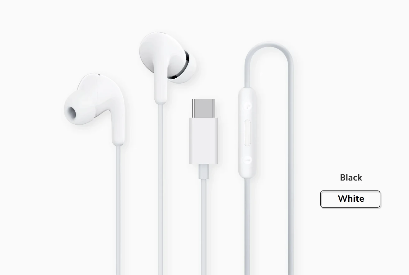 ตัวเลือกสินค้า หูฟัง Xiaomi Ultra Pro แบบใส่ในหู พร้อมไมโครโฟน สาย Type-C