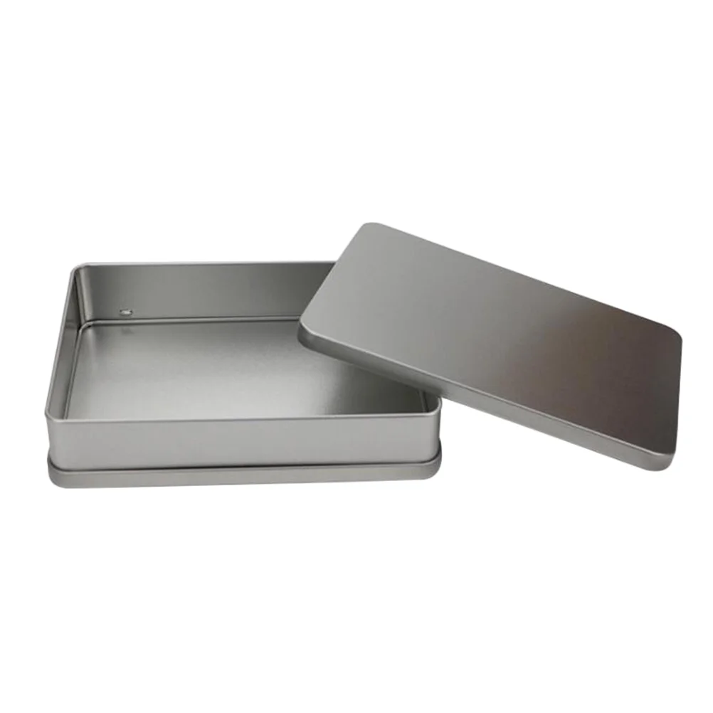 

Jewelry Tinplate Boxes Portable Empty Containers Packaging Storage Box for DIY Crafts Jewelry Dress Making