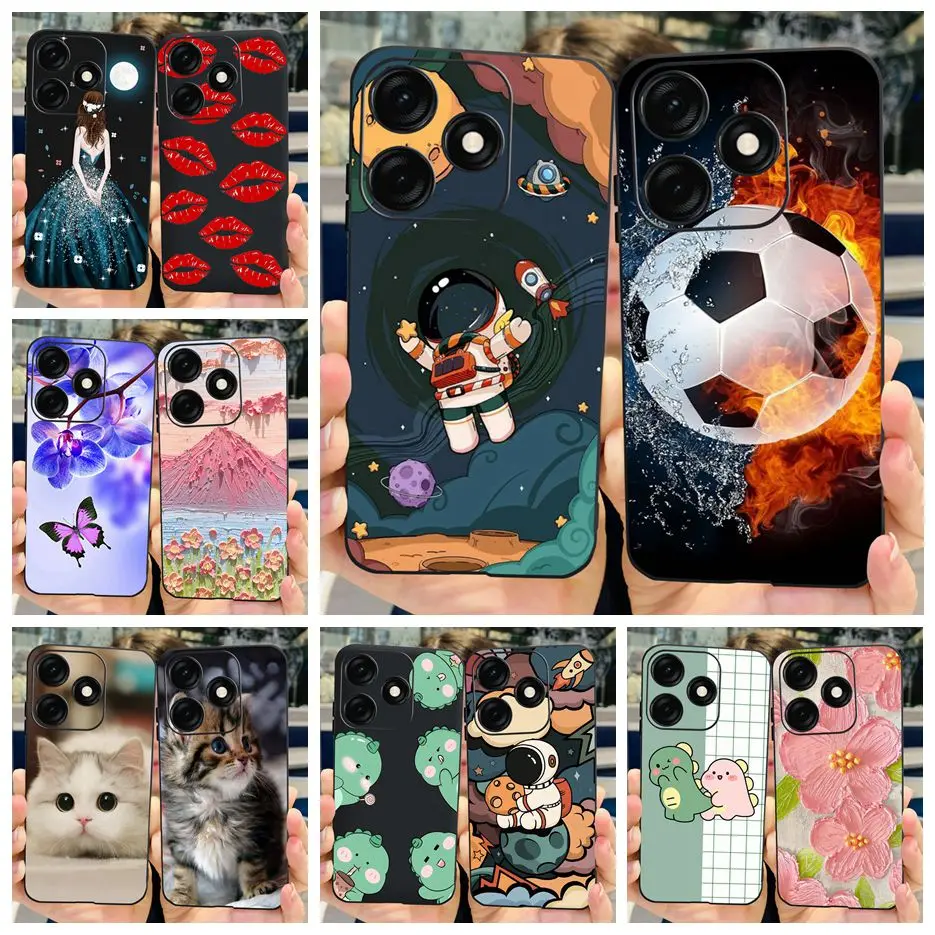 Stylish Shockproof Painted Phone Case with Soft Bumper