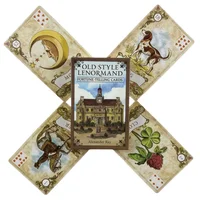 Oracle Cards Old Style Lenormand Oracle Card Tarot Card Party Prophecy Divination Board Game 1
