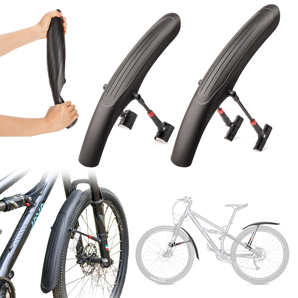 Bicycle Mudguard Adjustable Bicycle Wings Quick Release Gravel Road Bike Mudguard Universal Mudguard Bicycle Protector Accessory