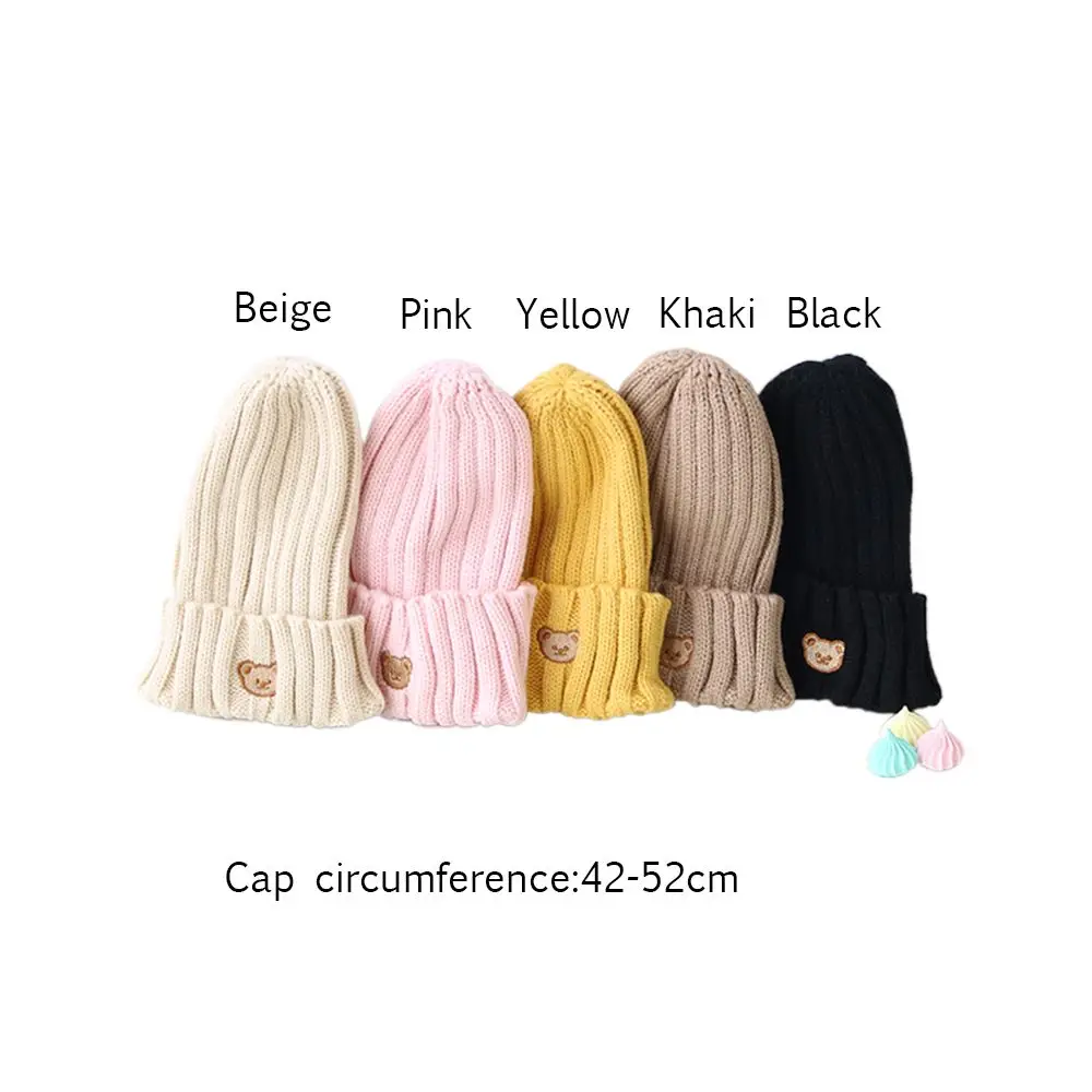 Knitted Woolen Baby Hat for Autumn Winter