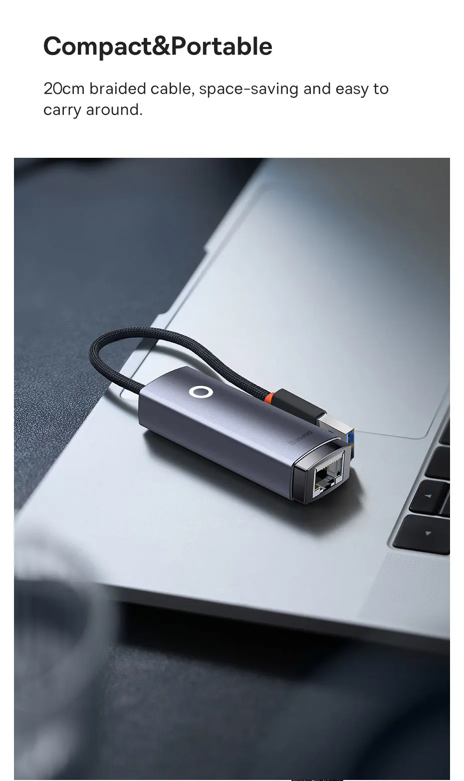 Buy Baseus Lite Type-C Ethernet Adapter – Price In Pakistan available on techmac.pk we offer fast home delivery all over nationwide.