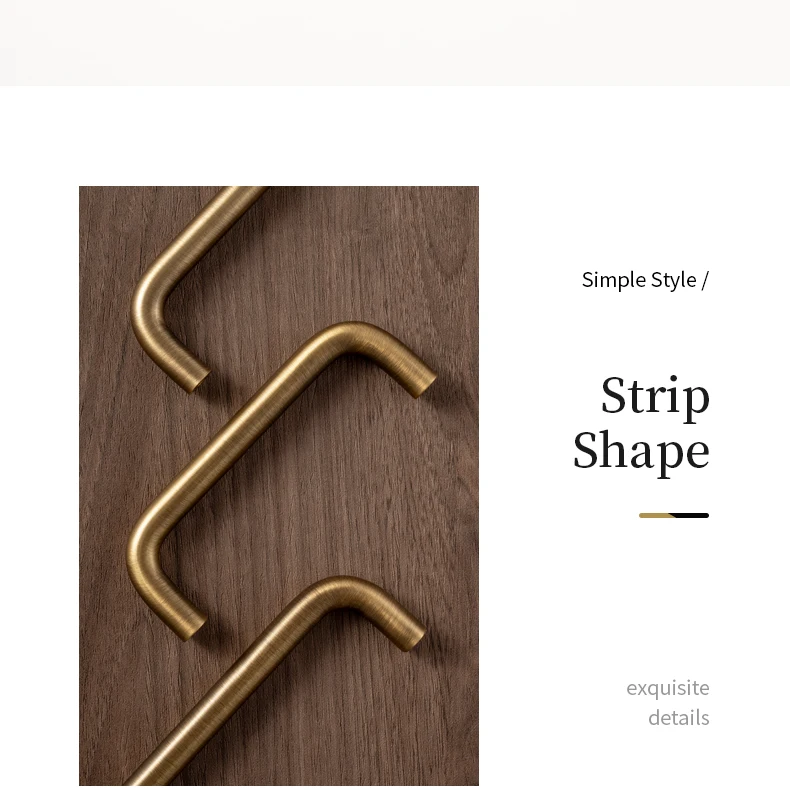 brass cupboard pull handle for furniture upgrade