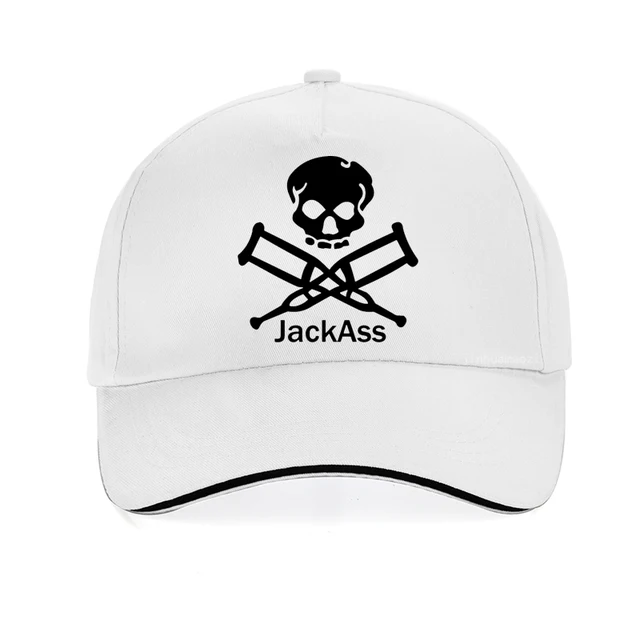 Fashion Mens Jackass Skull Logo Baseball Cap Fashion Classic Unisex Teens  Cotton Snapback hat Casquette - AliExpress