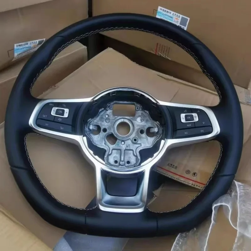 R라인 스티어링 휠 CC 폴로 골프 MK6 MK7 GTI 파사트 티구안 시로코 ACC CNL 스티어링 휠 어셈블리 (폭스바겐 골프 7 용)