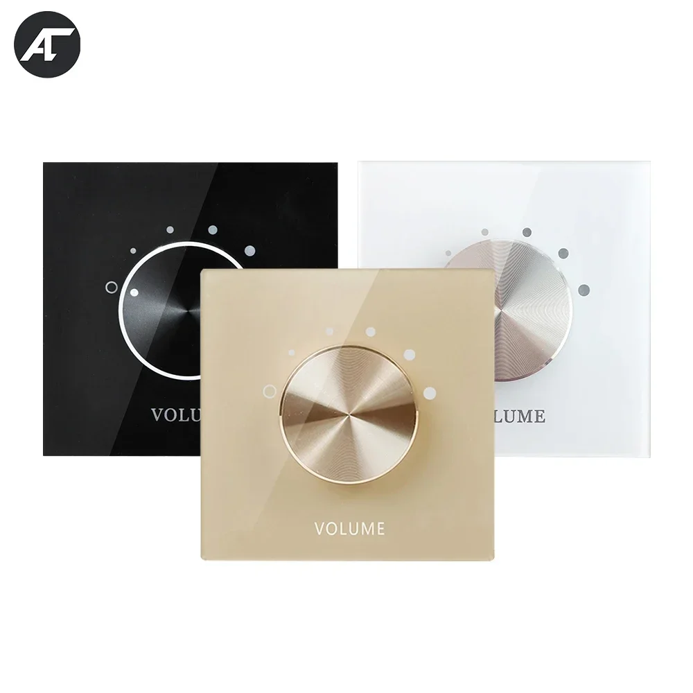 튜닝 스위치 사운드 컨트롤 패널, 4-8ohm 볼륨 컨트롤러, 5 세그먼트 듀얼 채널 오디오 고정 조정 노브, 음악 조절기
