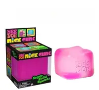 Needoh Nice Cube, outil sensoriel anti-stress pour l'anxiété et la concentration, cube sensoriel de bureau pour adultes et anti-anxiété pour enfants 2