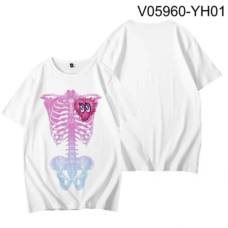 Japan Anime Yumemi Riamu 3D Print T Shirt Women Men Summer O-neck Short Sleeve Funny Tshirt Graphic Cosplay Costume