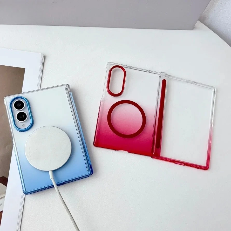Elegant Gradient Crystal Thin Protective Case