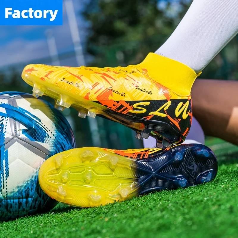 Men's Professional Ultralight Soccer Cleats - Outdoor Sports Training Footwear