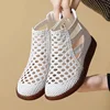 Sandals Women Summer Round Toe Thick Sole Hollow Out Sandals for Women Orthopedic Sandals Comfort Woman Zapatos De Mujer 2