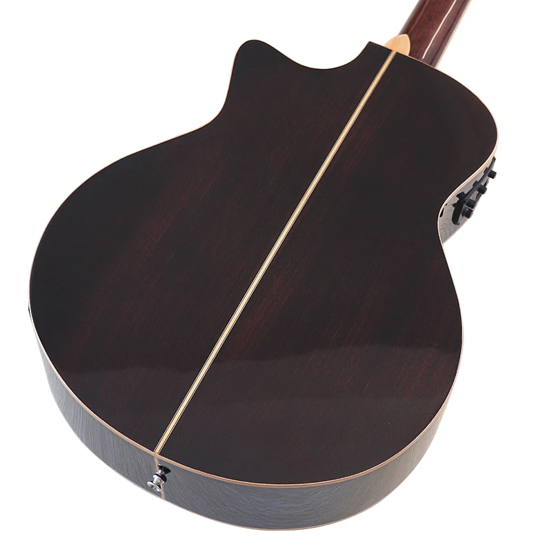 エレクトリックアコースティックギター エレクトリックアコースティックフォークギター、カッタウェイ