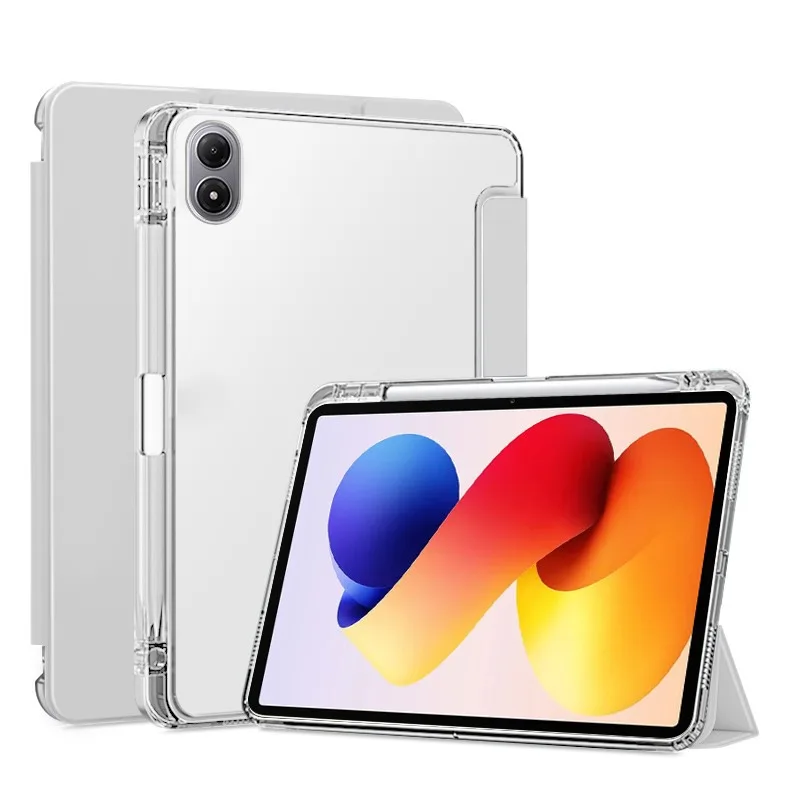 Magnetic Flip Stand Smart Tablet Cover with Pen Slot - 12.1 Inch