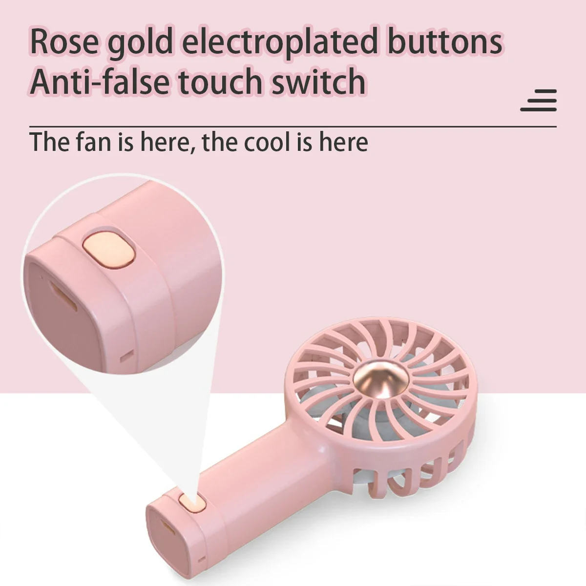 휴대용 미니 소형 선풍기 USB 충전 데스크탑 학생 기숙사 사무실 휴대용 플랜틴 소형 선풍기 선풍기, 휴대용 미니 팬 