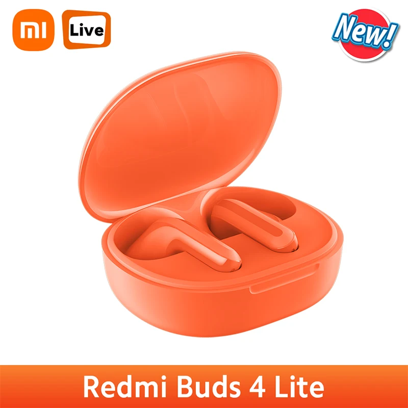 Xiaomi Redmi Buds 4 Lite TWS Wireless Bluetooth Earphone Call Noise  Reduction 20 Hours Battery Life