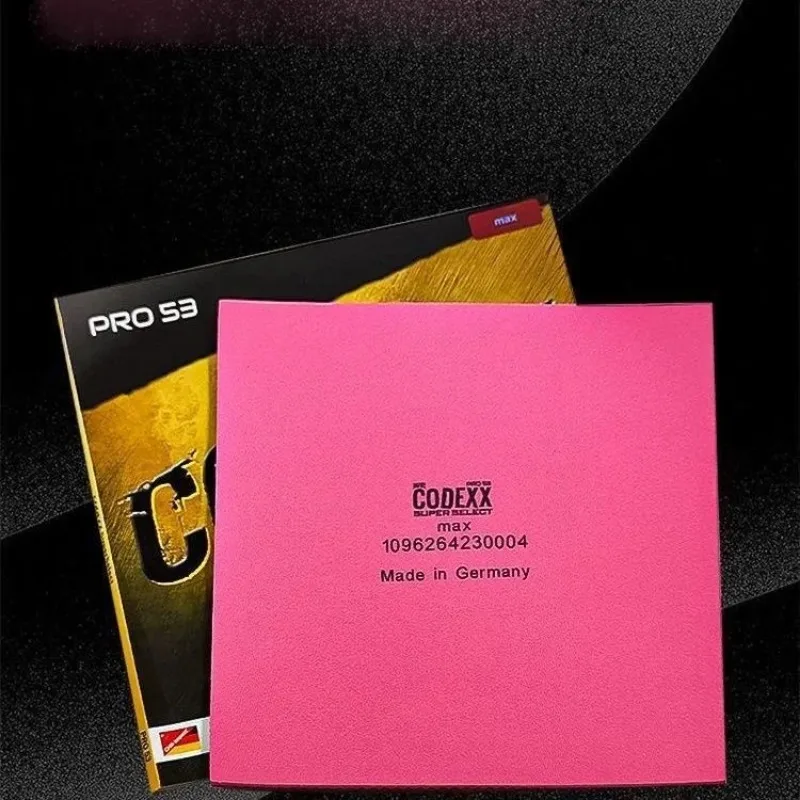 Original GEWO CODEXX PRO 53 55 Explosive Friction Sticky Table Tennis Rubber GEWO CODE XX PRO Ping Pong Cake Sponge