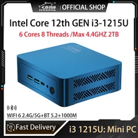 JINGSHA Mini PC 12th GEN Intel Core i3 1215U DDR4 16/32GB DDR4 RAM 512GB/1TB SSD WIFI6+BT5.2 M.2 Windows11 Desktop Mini Computer 1