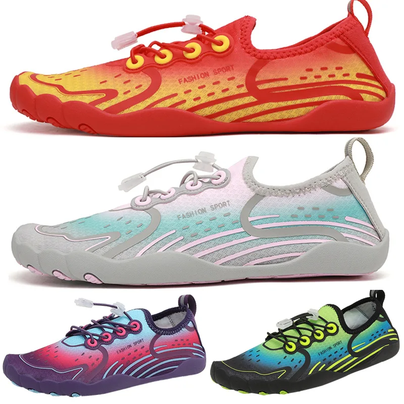 

Summer Elastic Quick Dry Barefoot Shoes Women Unisex Water Wading Shoes Yoga Fitness Outdoor Vacation Leisure Beach Aqua Shoes