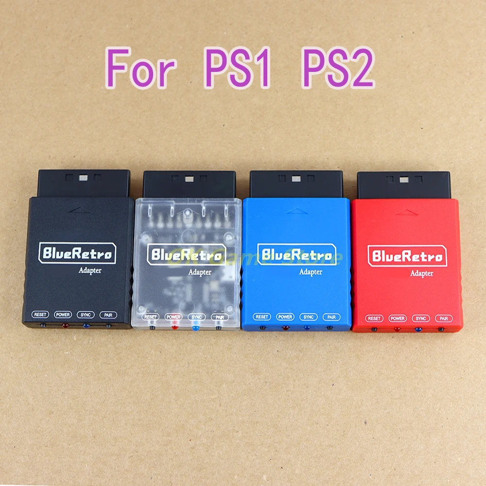

Беспроводной контроллер Blueretro, 4 шт., совместимый с Bluetooth адаптер для PlayStation PS1, PS2, конвертер приемника, игровая консоль