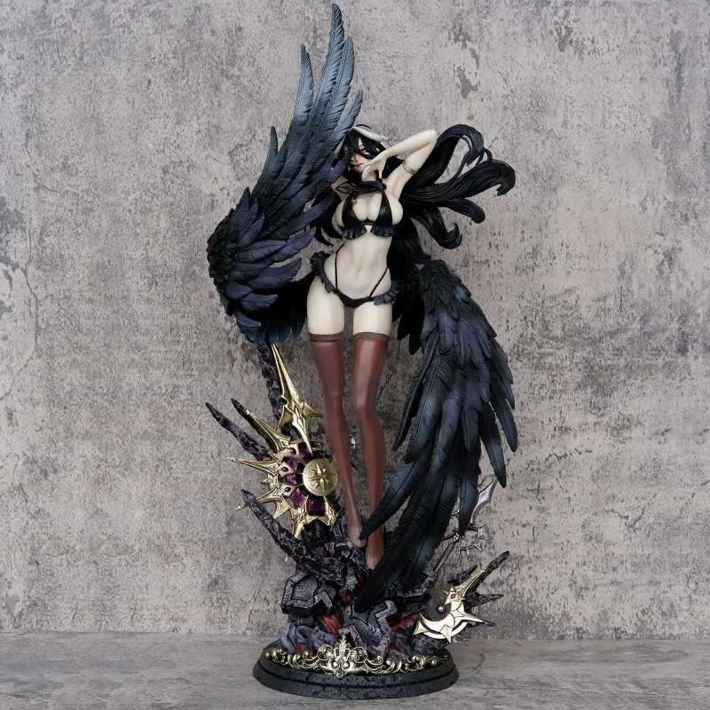 

Anime Overlord Albedo Bikini Ver. PVC Action Figure Sexy Girls Game Statue Collectible Model Toys Doll Gifts 58cm