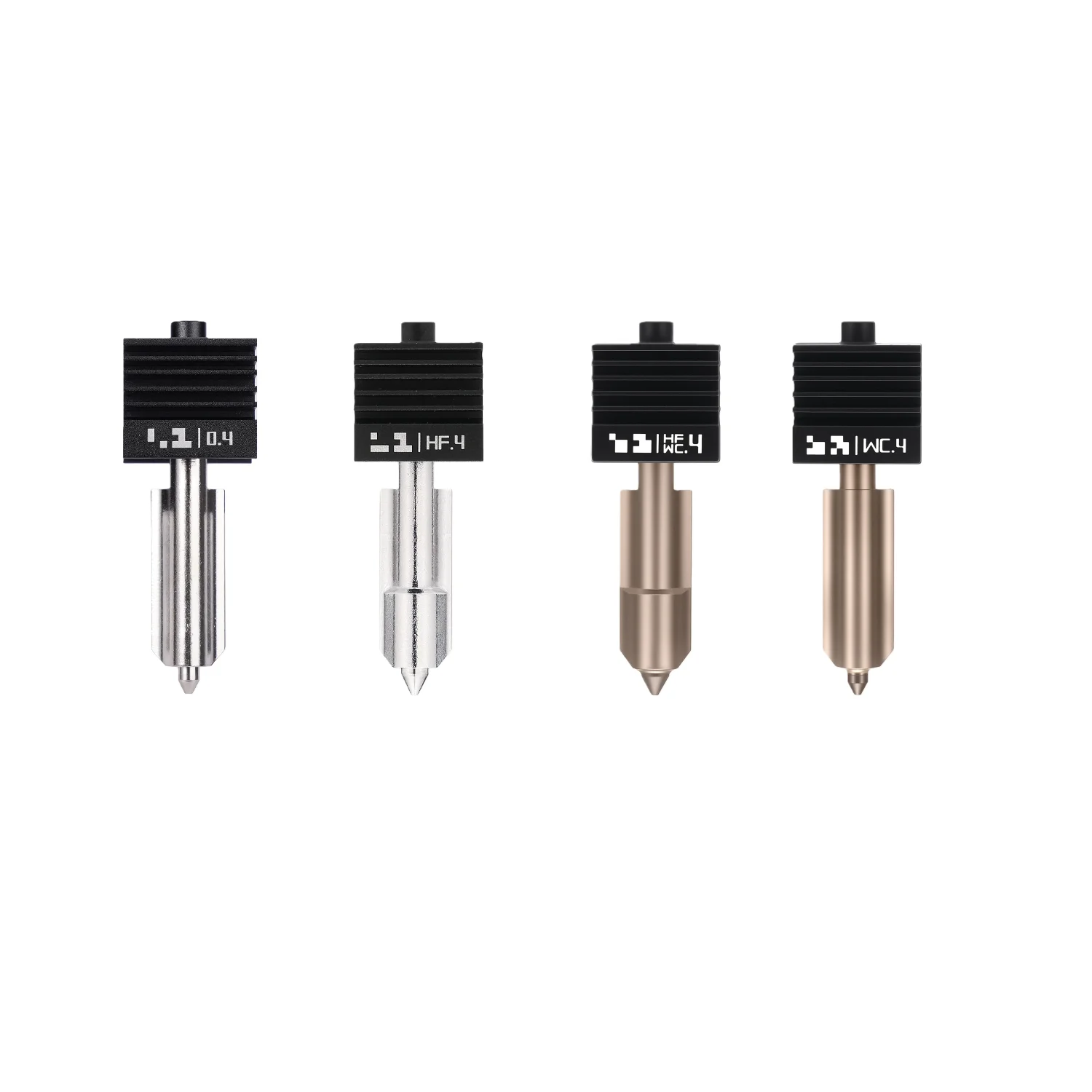 Für Bambu Lab P2S Hotend/Wolframkarbid für Bambu H2D Hochdurchsatz-Wolframkarbid-Düse für H2/P2S 3D-Drucker-Teile