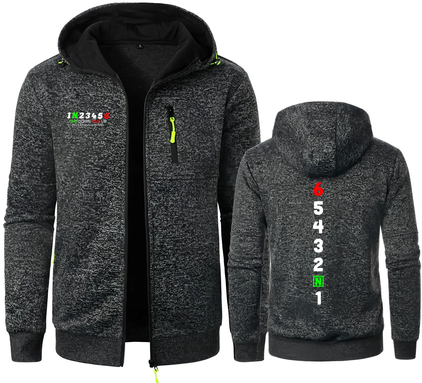 Hoodie Motorrad Jacke 3xl Motorcycle GSX 1N23456 Shift Gear Moto