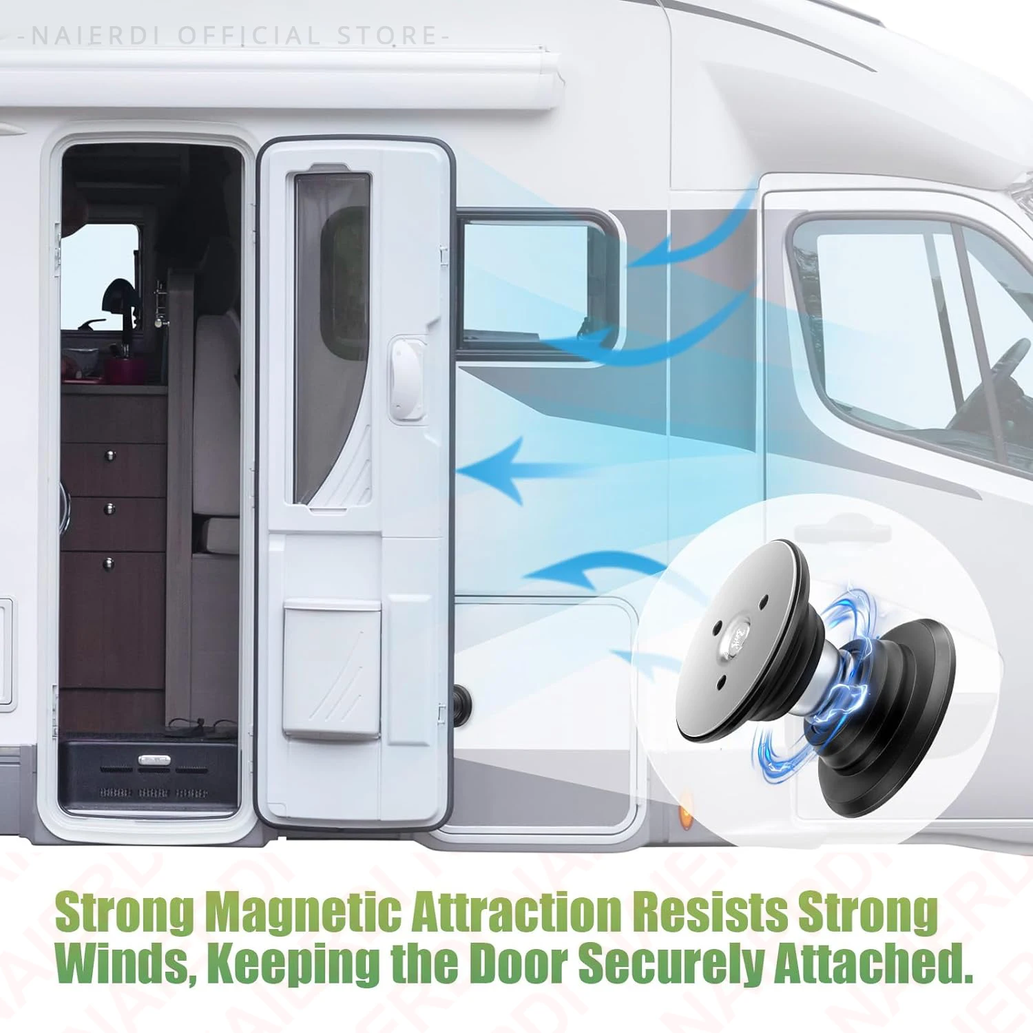 Magnetic RV Door Catch 6