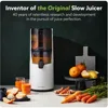 H200 Easy Clean Slow Juicer, Matte Black | Hands Free | Hopper Fits Whole Produce  Quiet Motor Scrub Free Cleaning 2