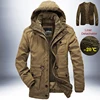 parkas Outdoor Windbreaker Winter Jacket Men Thick Warm Mens Parkas Quality Cashmere Liner Detachable 2 in 1 Multi-pocket Coats 1