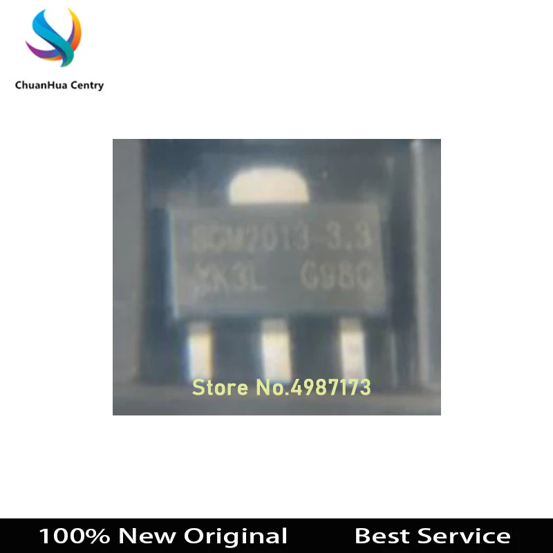 

10 Pcs/Lot SGM2013-3.3XK3L/TR SOT89 New and Original In Stock