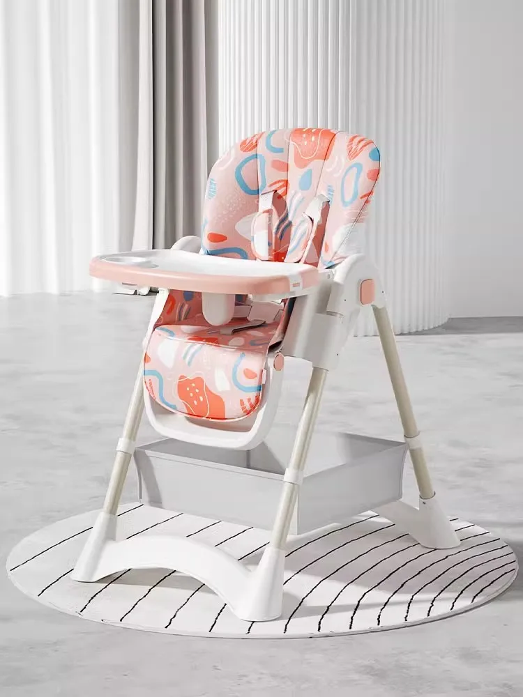 Baby Dining Chair Multifunctional Foldable Chair for Infants Baby Seat Children's Dining Table Table Household Use
