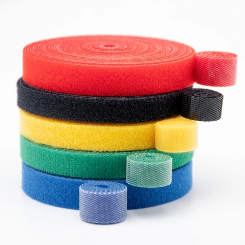 Self Adhesive Plant Nylon Cable Tie Adjustable Plants Hook Loop Support Garden Twine Bandage Reusable Fastener Tape Strips