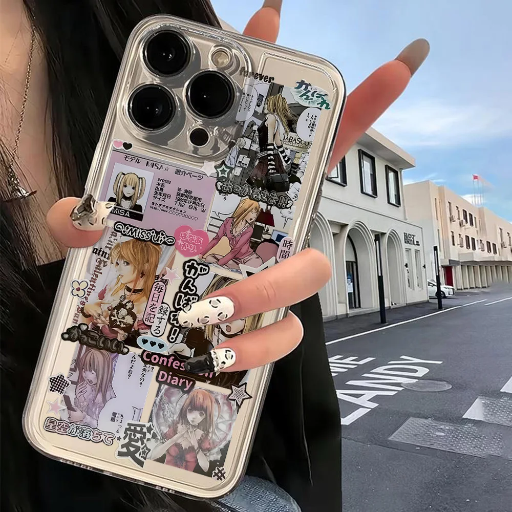 Luxury Death Note Misa Phone Case – Premium Soft TPU Cover