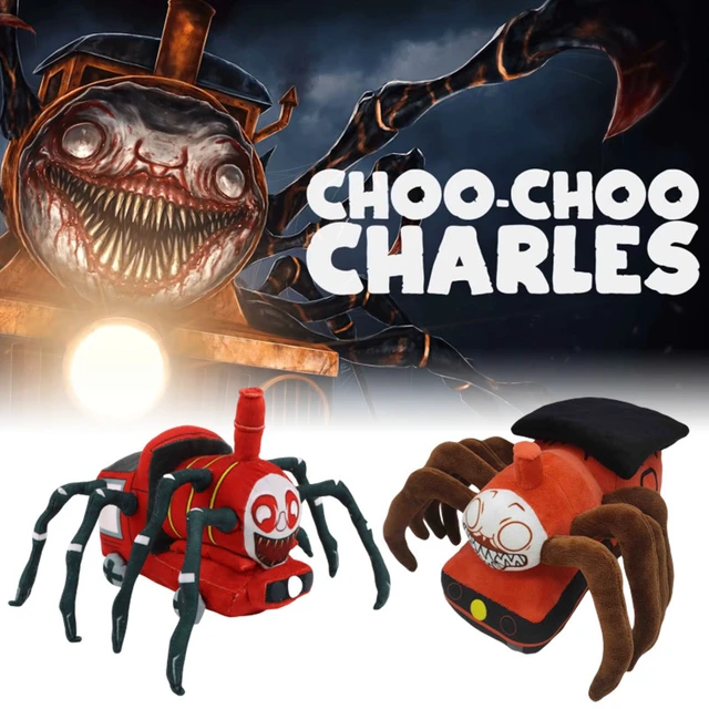Choo-choo charles brinquedo de pelúcia personagem de jogo de terror boneca  de pelúcia assustador trem aranha modelo macio dos desenhos animados  plushie para crianças - AliExpress