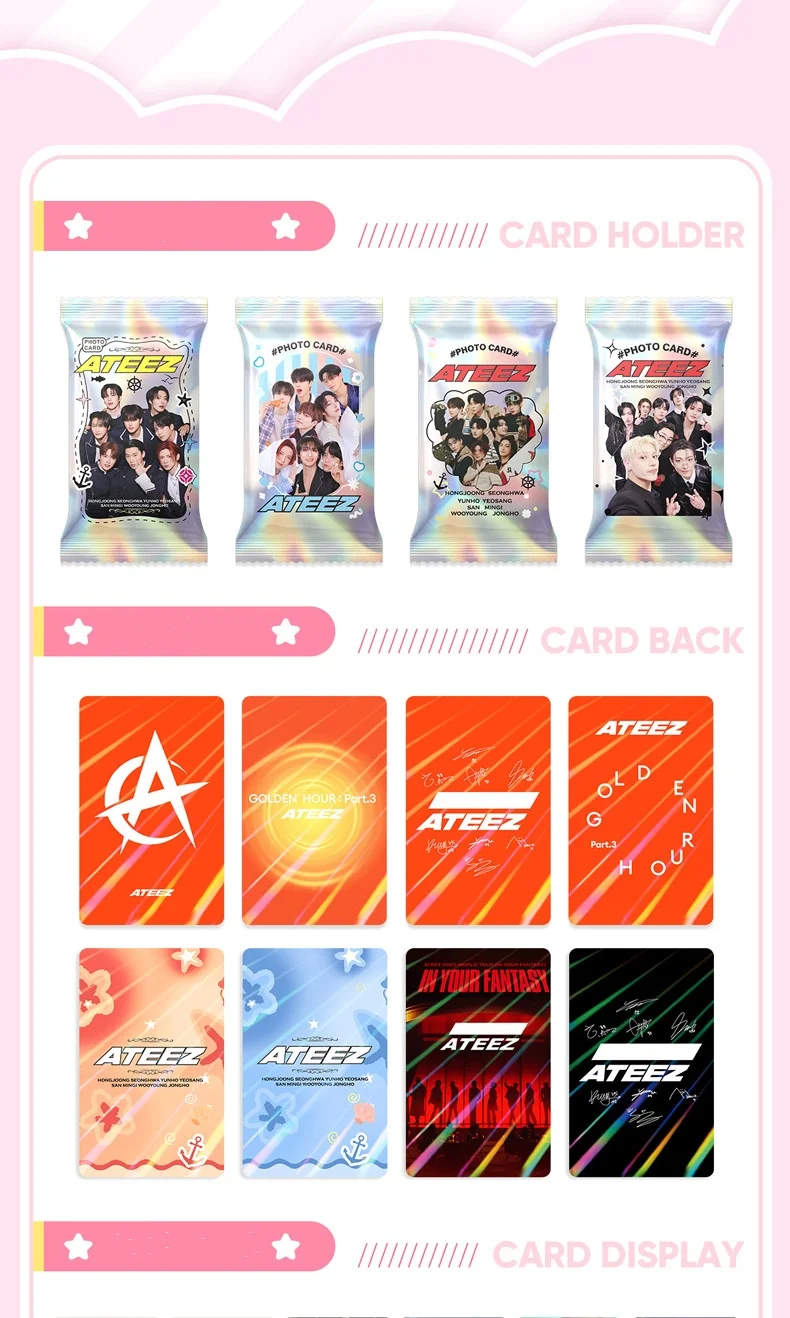 Descubra Tudo Sobre Mingi Yunho e os LOMO Cards ATEEZ no AliExpress