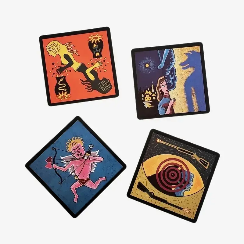 Werewolves Board Game Full English Version For Home Party Adult Financing Family Playing Cards Game 24 Cards board game