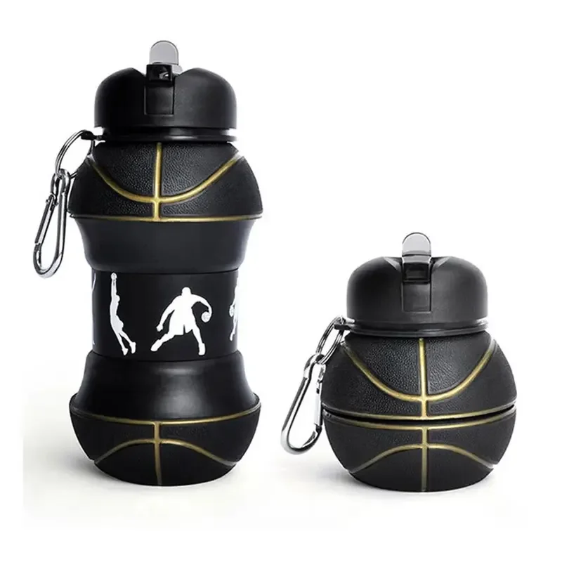 Collapsible Water Bottle Water Bottle Sports Bottle Silicone Fold Water Bottle