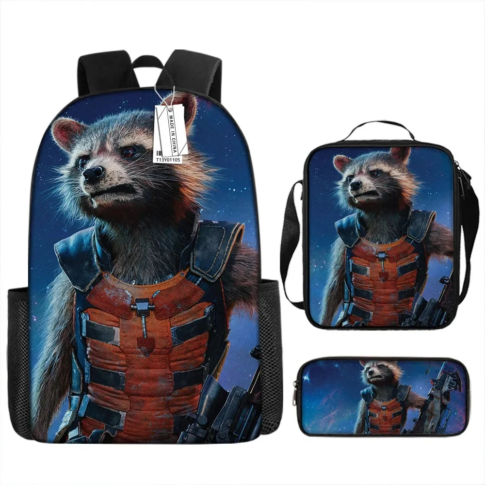 Style 21 + three-piece set (17-inch backpack + shoulder bag + pencil case)